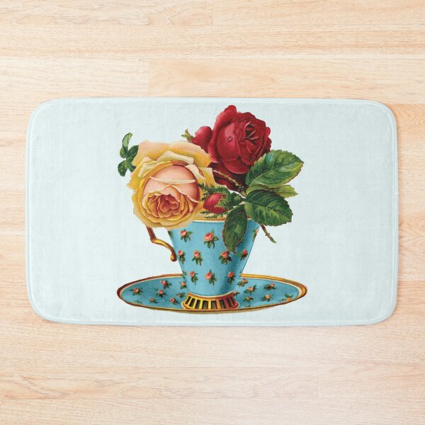 Item preview, Teacup, Roses Vintage Clipart designed and sold by Gvantsaaa.