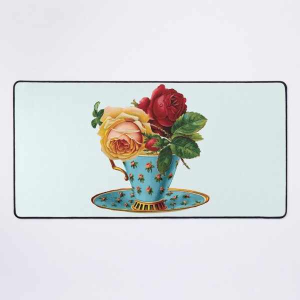 Item preview, Teacup, Roses Vintage Clipart designed and sold by Gvantsaaa.