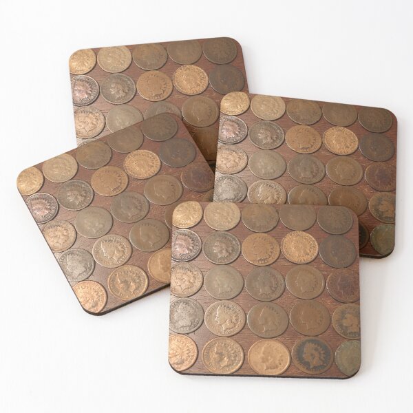 Item preview, Indian Cents designed and sold by coinsxcrochet.
