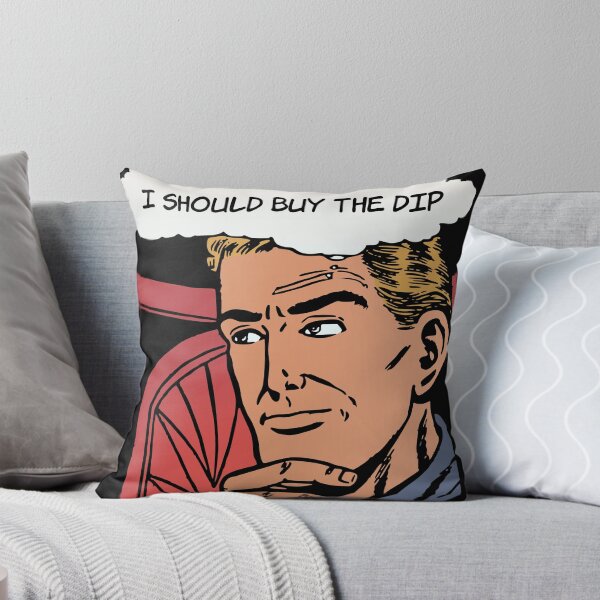Item preview, 'I should Buy The Dip' Bad Investing Decisions - Funny Retro Comic Book designed and sold by Ridiculam Toga.