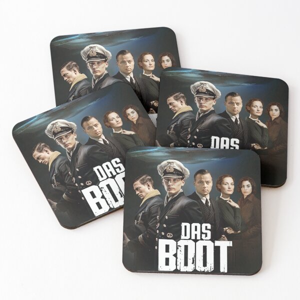 Item preview, Das Boot Retro Poster designed and sold by conaldamian.