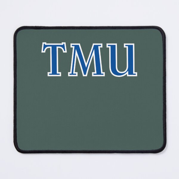 Item preview, Blue and white TMU Block Lettering. designed and sold by JameyWest.