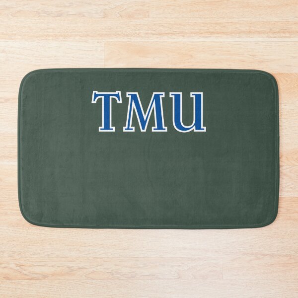 Item preview, Blue and white TMU Block Lettering. designed and sold by JameyWest.