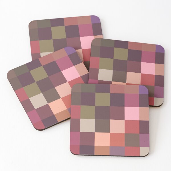 Item preview, Patchwork, Checkerboard, Multi Colour Neutrals designed and sold by OneThreeSix.