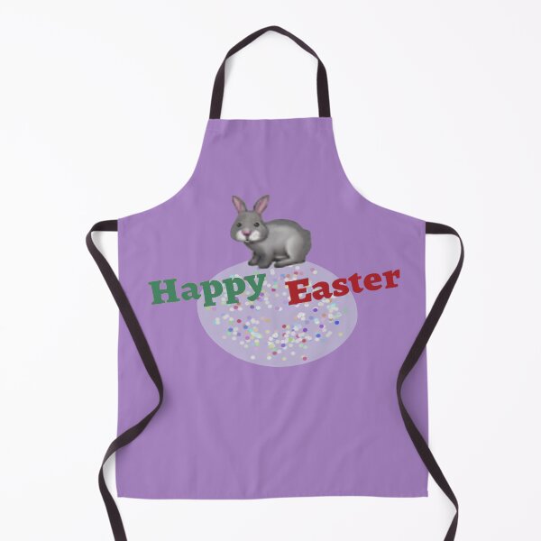 Item preview, Bunny on giant dotty easter egg happy easter green red designed and sold by glowvim.