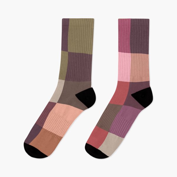 Item preview, Patchwork, Checkerboard, Multi Colour Neutrals designed and sold by OneThreeSix.