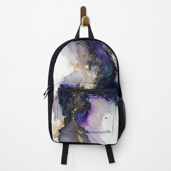 Item preview, Lilac Dreamscape - Abstract Alcohol Ink Resin Art designed and sold by inkvestor.