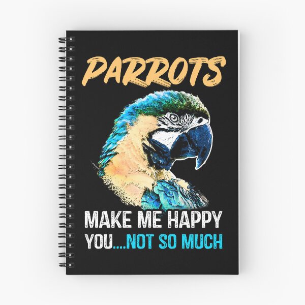 Item preview, Parrots make me happy you not so much designed and sold by Alienphysique.