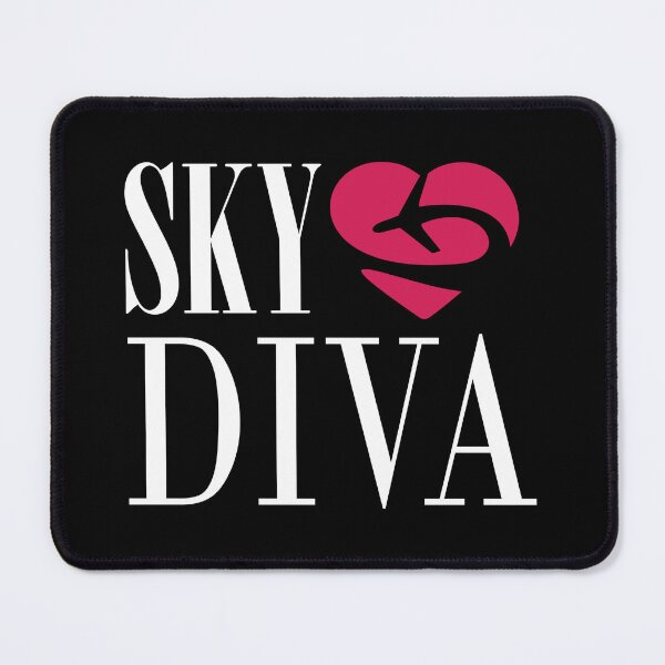 Item preview, Sky Diva - Female Aviator - Pilot Girl - Flight Attendant designed and sold by Ikaroots.