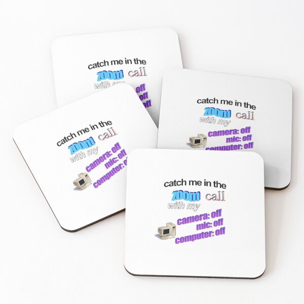 Item preview, Zoom call with everything off meme designed and sold by basuracan.