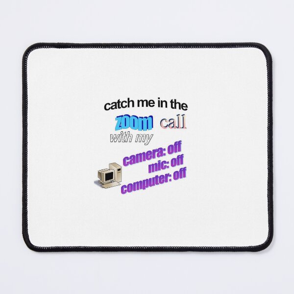 Item preview, Zoom call with everything off meme designed and sold by basuracan.