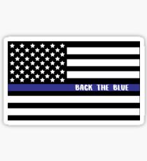 Back the Blue Sticker