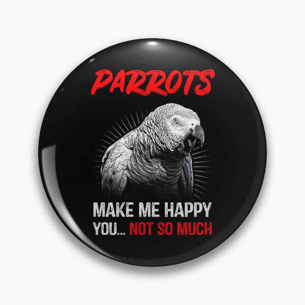 Item preview, Grey Parrots Make Me Happy designed and sold by Alienphysique.