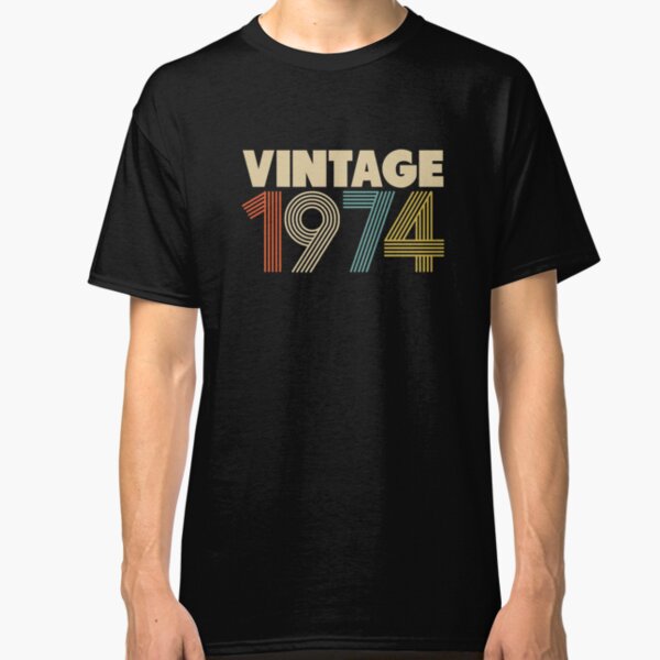 Vintage 1974 - 44th Birthday Classic T-Shirt