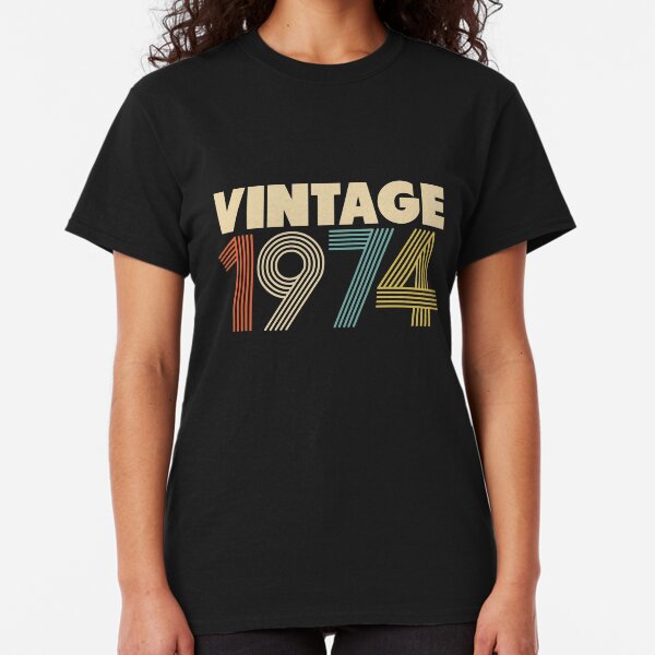 Vintage 1974 - 44th Birthday Classic T-Shirt