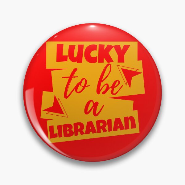 Item preview, Lucky To Be A Librarian designed and sold by designerpriti.