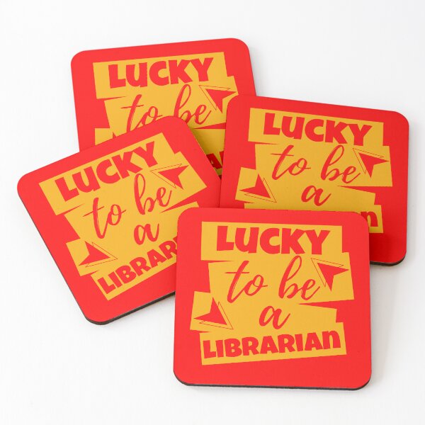 Item preview, Lucky To Be A Librarian designed and sold by designerpriti.