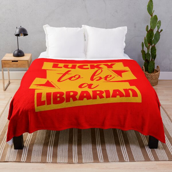 Item preview, Lucky To Be A Librarian designed and sold by designerpriti.