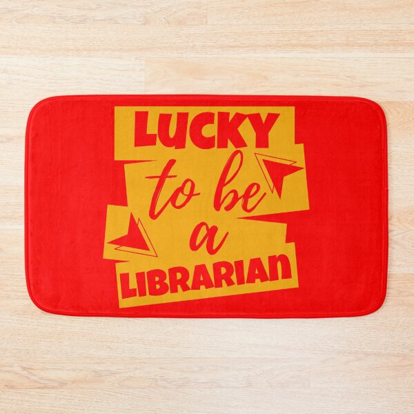 Item preview, Lucky To Be A Librarian designed and sold by designerpriti.