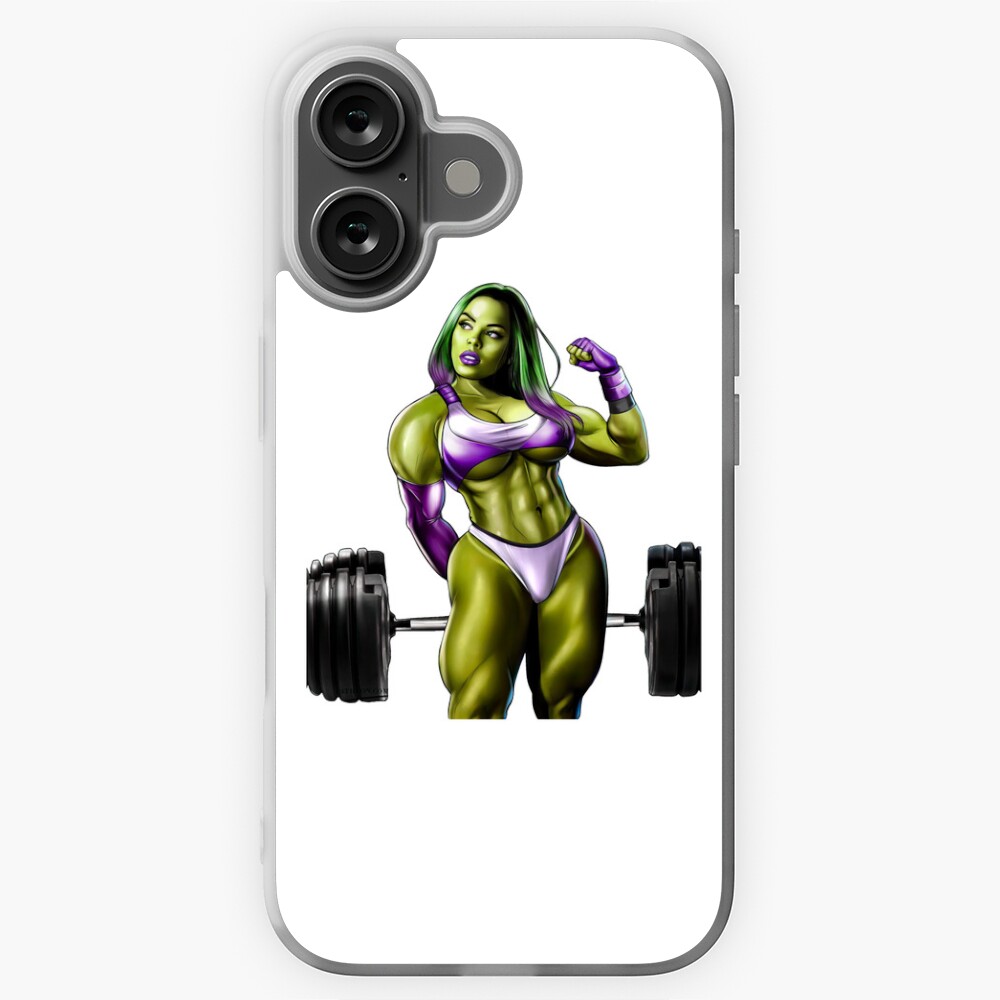 SheHulk Strong Girl Girlsrule   Sticker