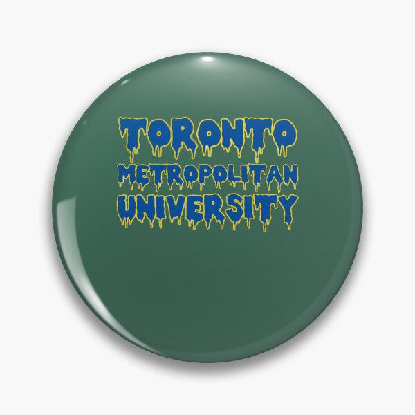 Item preview, Slime toronto metropolitan university Lettering Yellow and Blue. designed and sold by JameyWest.