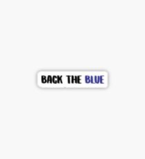 Back The Blue Sticker