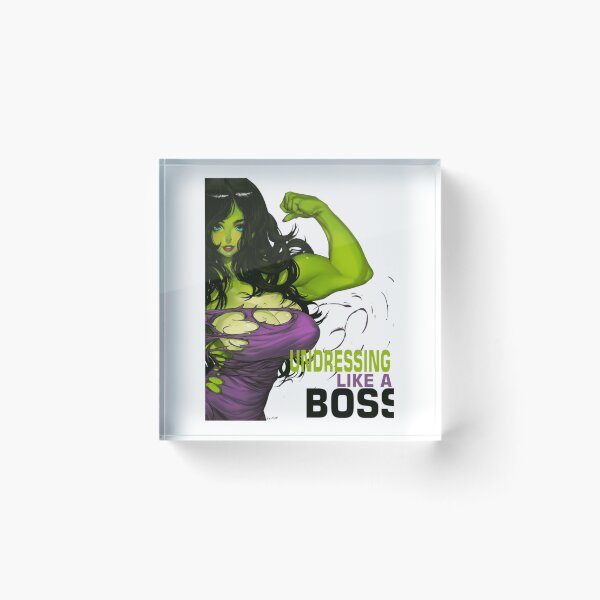 Item preview, She-Hulk Undressing Like A Boss    designed and sold by gaphoplai258.