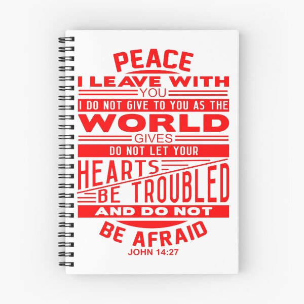 Item preview, Peace I Leave With You John 14:27 designed and sold by plushism.