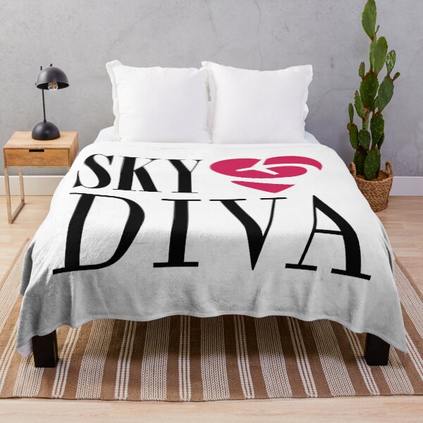 Item preview, Sky Diva - Female Aviator - Pilot Girl - Flight Attendant - Air Hostess designed and sold by Ikaroots.
