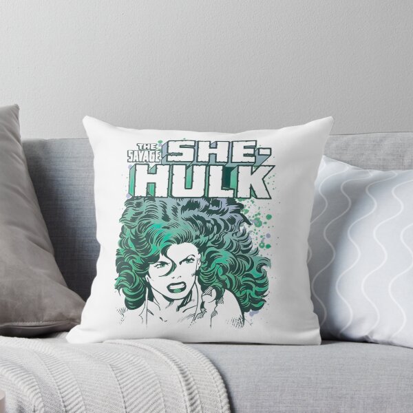 Artikelvorschau, Das wilde She-Hulk bunte Retro-Porträt-Weiß entworfen und verkauft von gaphoplai258.