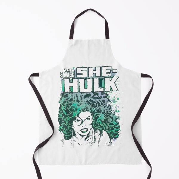 Artikelvorschau, Das wilde She-Hulk bunte Retro-Porträt-Weiß entworfen und verkauft von gaphoplai258.