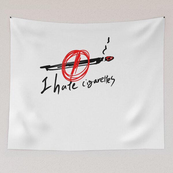 Item preview, I hate cigarettes designed and sold by crazyhome.