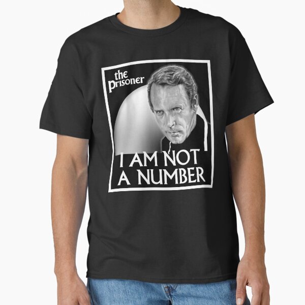 Item preview, The Prisoner I AM NOT A NUMBER designed and sold by SciFiDrawings.