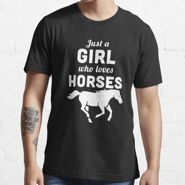 "Funny Horse Girl Design Horseback Riding" Tshirt by ethandirks