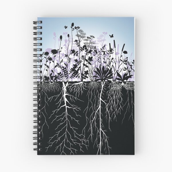 Item preview, Meadow moods silhouette with roots designed and sold by Vicky Bowskill.