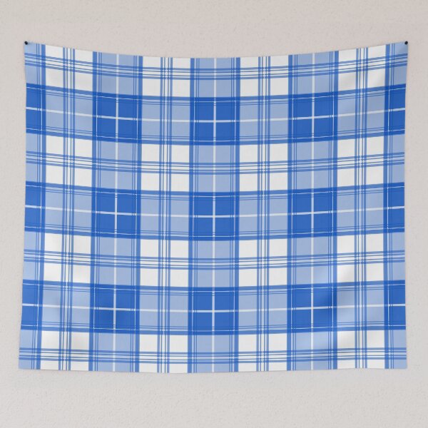 Item preview, Dark Blue White Tartan Pattern yxm0uat9 designed and sold by pASob-dESIGN.