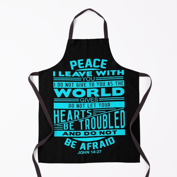 Artikelvorschau, Peace I Leave With You John 14:27 entworfen und verkauft von plushism.