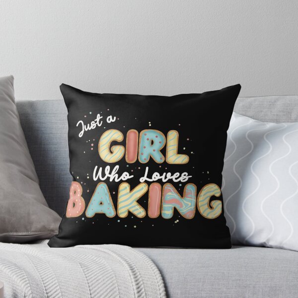 Item preview, Just a Girl who loves baking designed and sold by CharlieCreates.