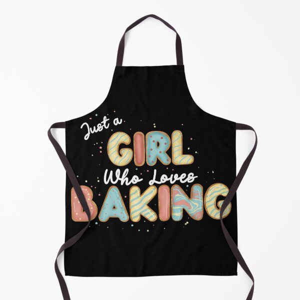 Item preview, Just a Girl who loves baking designed and sold by CharlieCreates.