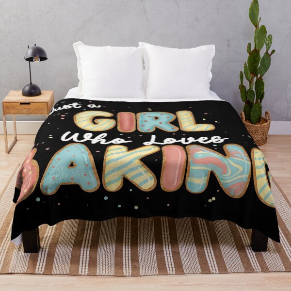 Item preview, Just a Girl who loves baking designed and sold by CharlieCreates.