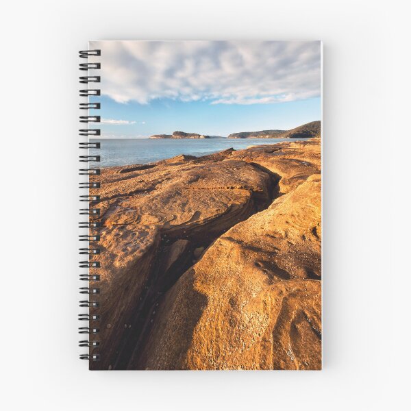 Item preview, Golden Light on the rocks at Umina Beach on the NSW Central Coast designed and sold by Geoff Wols.