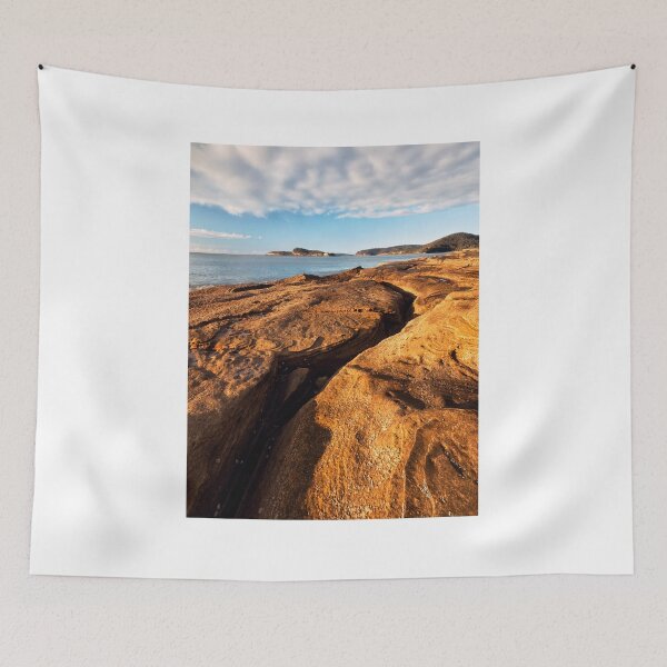 Item preview, Golden Light on the rocks at Umina Beach on the NSW Central Coast designed and sold by Geoff Wols.
