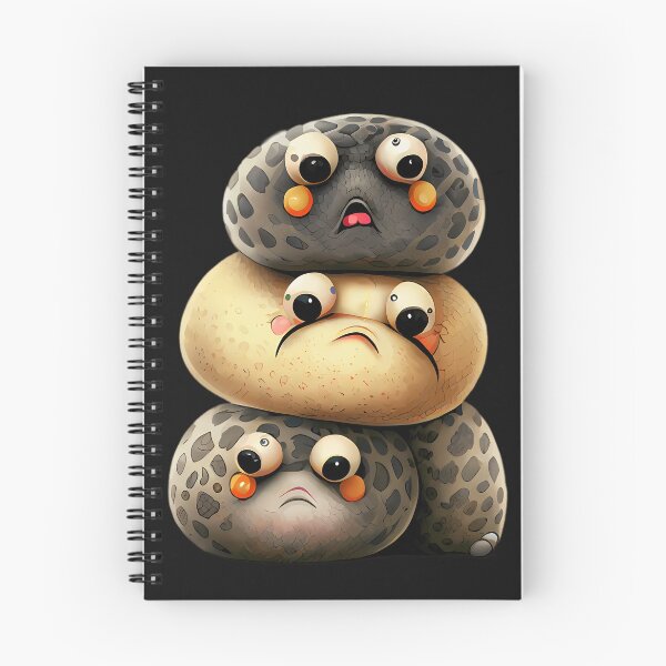 Item preview, Three Stacked Snakes: Illustration designed and sold by MTJ-Mushrooms.