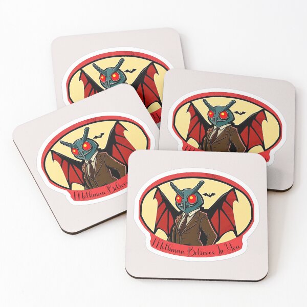 Item preview, Mothman Believes In You! : Mothman Believes In You and all I got was this Funny vinyl cryptid bumper sticker designed and sold by SkiMountain.
