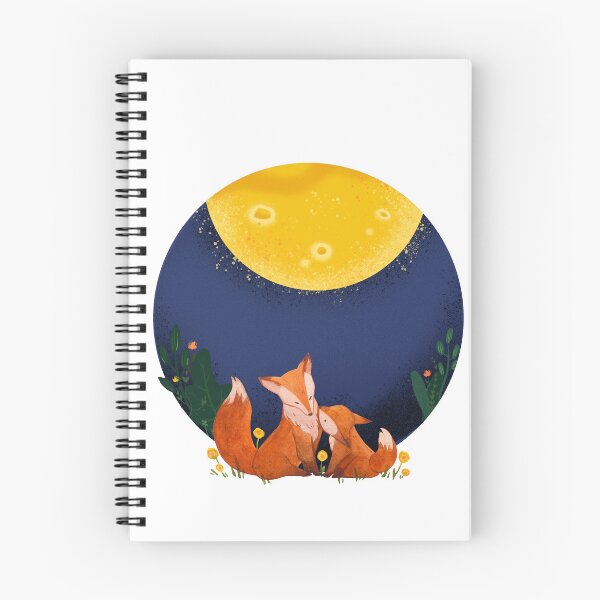 Item preview, Moongazing foxes designed and sold by CreativeStrand.