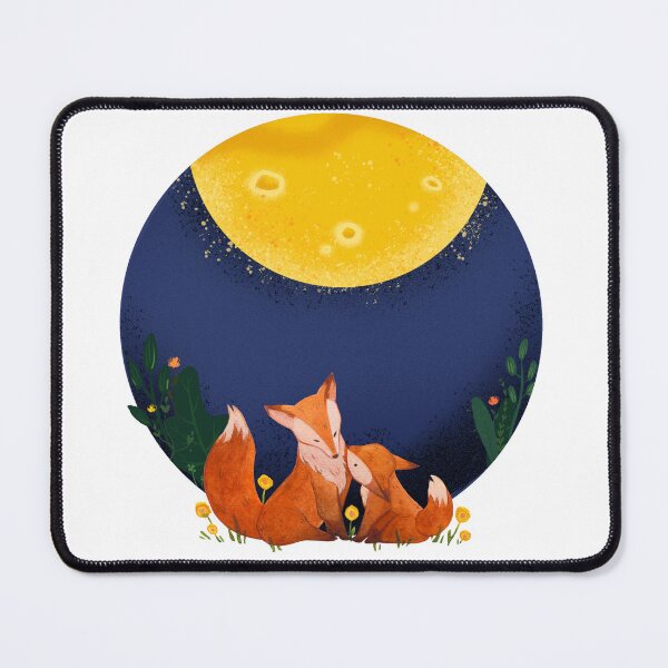Item preview, Moongazing foxes designed and sold by CreativeStrand.