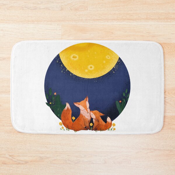 Item preview, Moongazing foxes designed and sold by CreativeStrand.