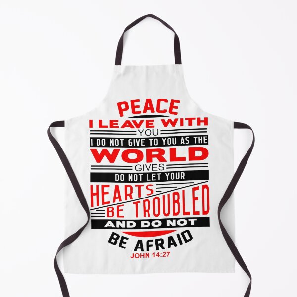 Artikelvorschau, Peace I Leave With You John 14:27 entworfen und verkauft von plushism.