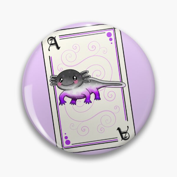 Item preview, Ace of Axolotls 2023 designed and sold by Art by Veya.
