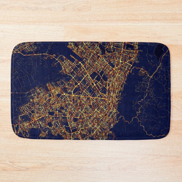 Item preview, Bogota, Colombia Map -  City At Night designed and sold by deMAP.